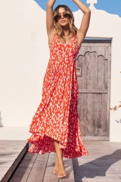 S21A Sale Annabelle Dress In Sangria