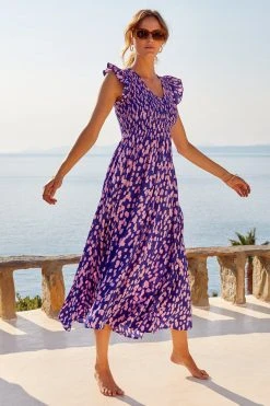 S21A Della Dress In Azure