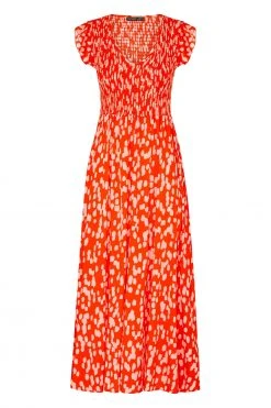 S21A Sale Della Dress In Sangria