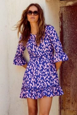 S21A Ellie Dress In Azure Sale