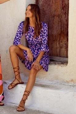 S21A Ellie Dress In Azure Sale