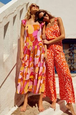 S21A Gabrielle Dress In Kea Sale