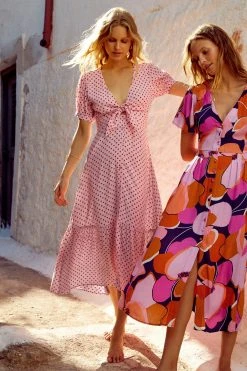 S21A Sale Hazel Dress In Lychee