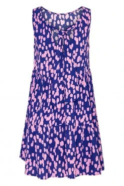 S21A Olivia Tie Dress In Azure Sale