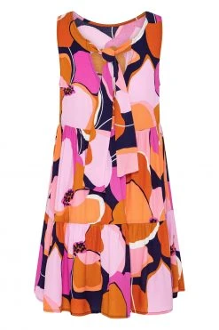 S21A Olivia Tie Dress In Loulida Sale