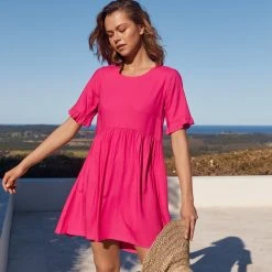 S21A Remi Dress In Berry Sale