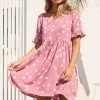 S21A Remi Dress In Rose Spot