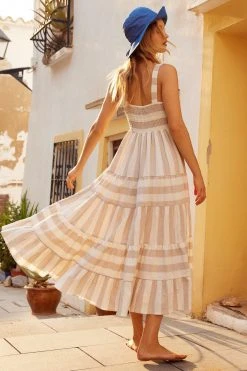 S21B Maisie Dress In Sailor Stripe