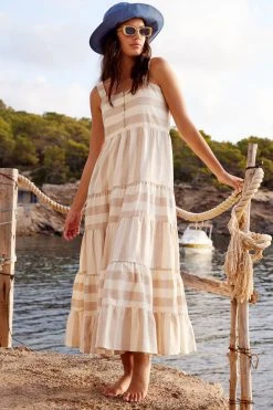 S21B Maisie Dress In Sailor Stripe