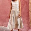 S21B Olivia Midi Dress In Sailor Stripe Sale