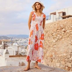 S21B Phoebe Dress In Pink Camellia