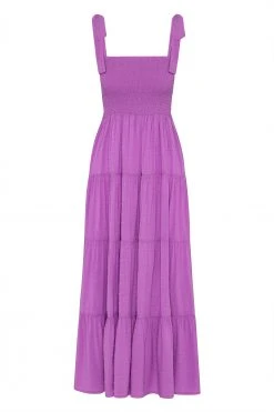 S21B Savannah Tie Dress In Iris Sale