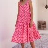 S21B Winifred Midi Dress In Daisy Chain