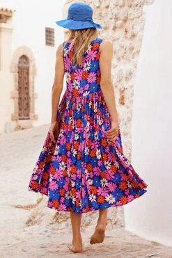 S21B Sale Zoe Dress In Azalea