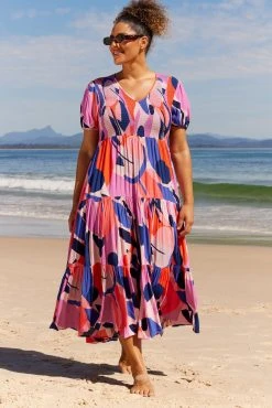 S21C Cecile Summer Maxi Dress In Cancun