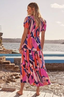 S21C Cecile Summer Maxi Dress In Cancun