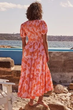 S21C Cecile Summer Maxi Dress In Costa Rica Sale