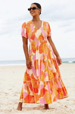 S21C Cecile Summer Maxi Dress In Tahiti Sale