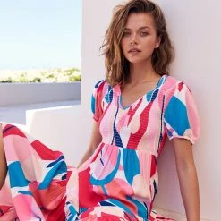 S21C Cecile Summer Maxi Dress In Tulum Sale