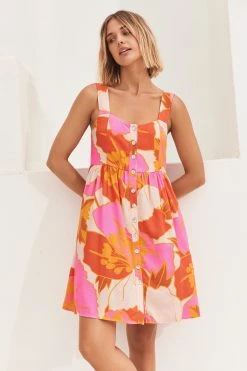 S21C Edie Dress In Tahiti Sale