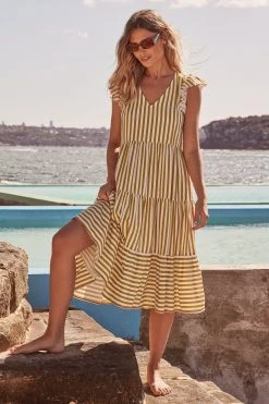 S21C Sale Heidi Midi Dress In San Pedro