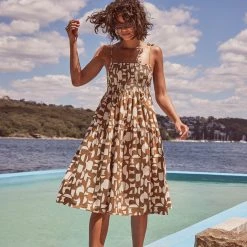 S21C Olive Dress In Seychelles