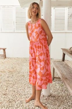 S21C Olivia Midi Dress In Costa Rica