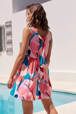 S21C Olivia Tie Dress In Tulum Sale