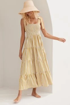 S21C Sale Savannah Tie Dress In San Pedro