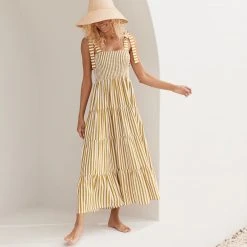 S21C Sale Savannah Tie Dress In San Pedro