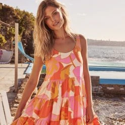 S21C Winifred Mini Dress In Tahiti