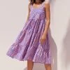 S21C Winifred Midi Dress In Mauritius Sale