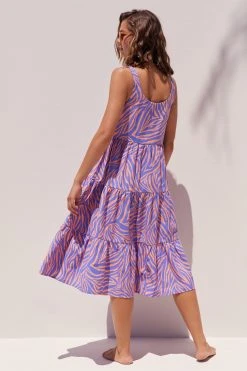 S21C Winifred Midi Dress In Mauritius Sale