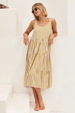 S21C Winifred Midi Dress In San Pedro Sale