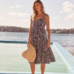 S21C Winifred Midi Dress In St Lucia