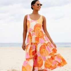 S21C Winifred Midi Dress In Tahiti