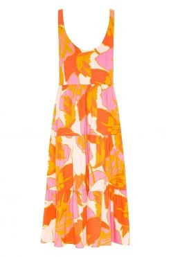 S21C Winifred Midi Dress In Tahiti