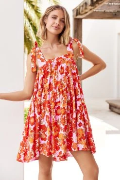 S21G Eliza Mini Dress In Caribbean