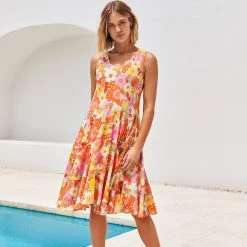 S21G Helena Dress In Havana Sale