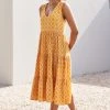 S21G Sale Juniper Midi Dress In Oia