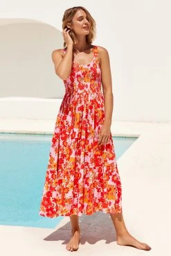 S21G Selena Dress In Caribbean Sale
