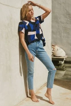 W22A Tops Daisy Top In Agave