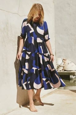 W22A Lottie Dress In Agave Dresses