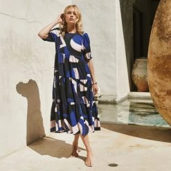 W22A Lottie Dress In Agave Dresses 6 W22A Lottie Dress In Agave Dresses