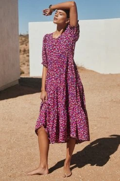 W22A Lottie Dress In River Birch Dresses 11 W22A Lottie Dress In River Birch Dresses