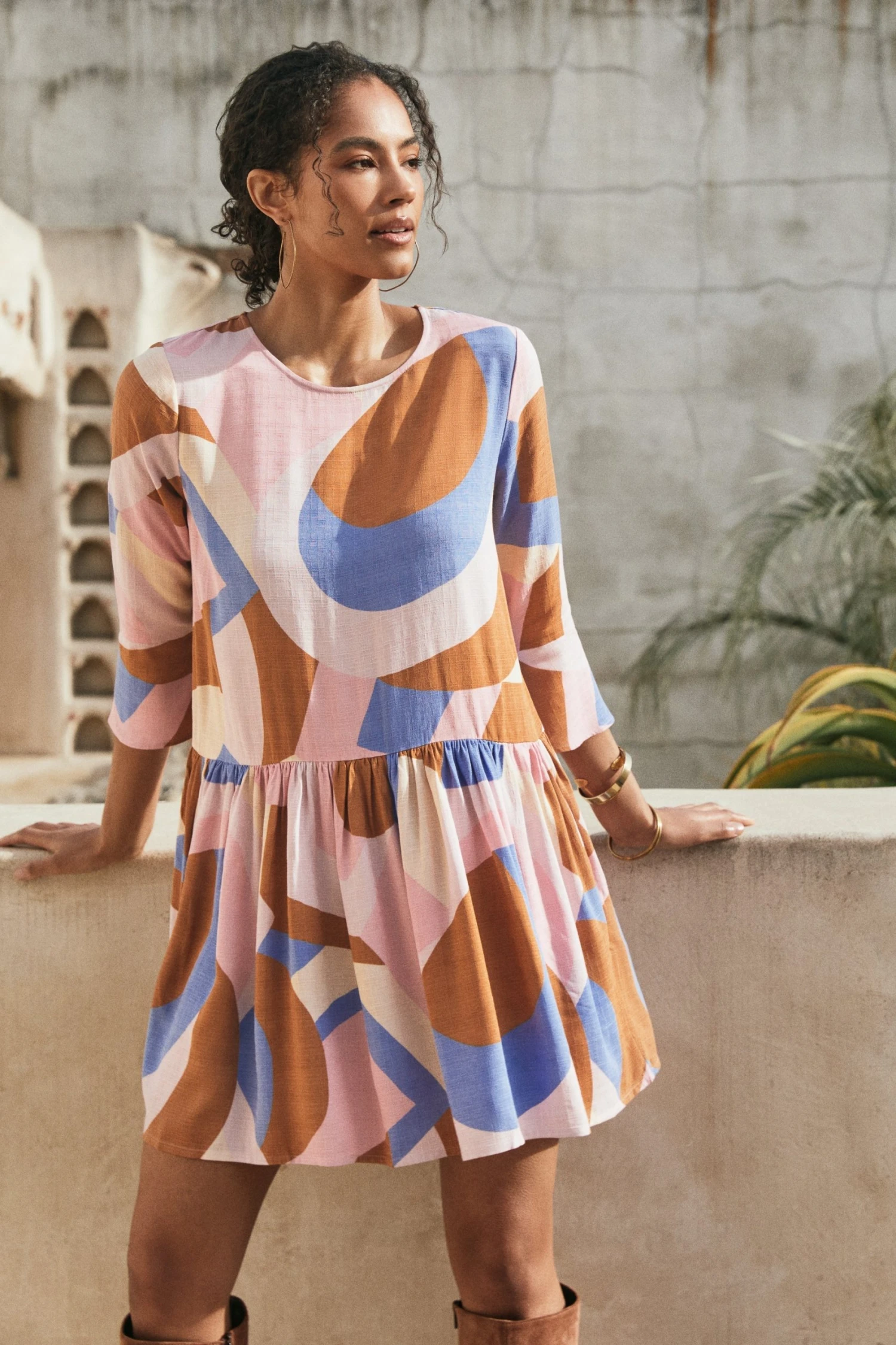 W22A Autumn Elsa Dress In Jacaranda Dresses 1 W22A Autumn Elsa Dress In Jacaranda Dresses