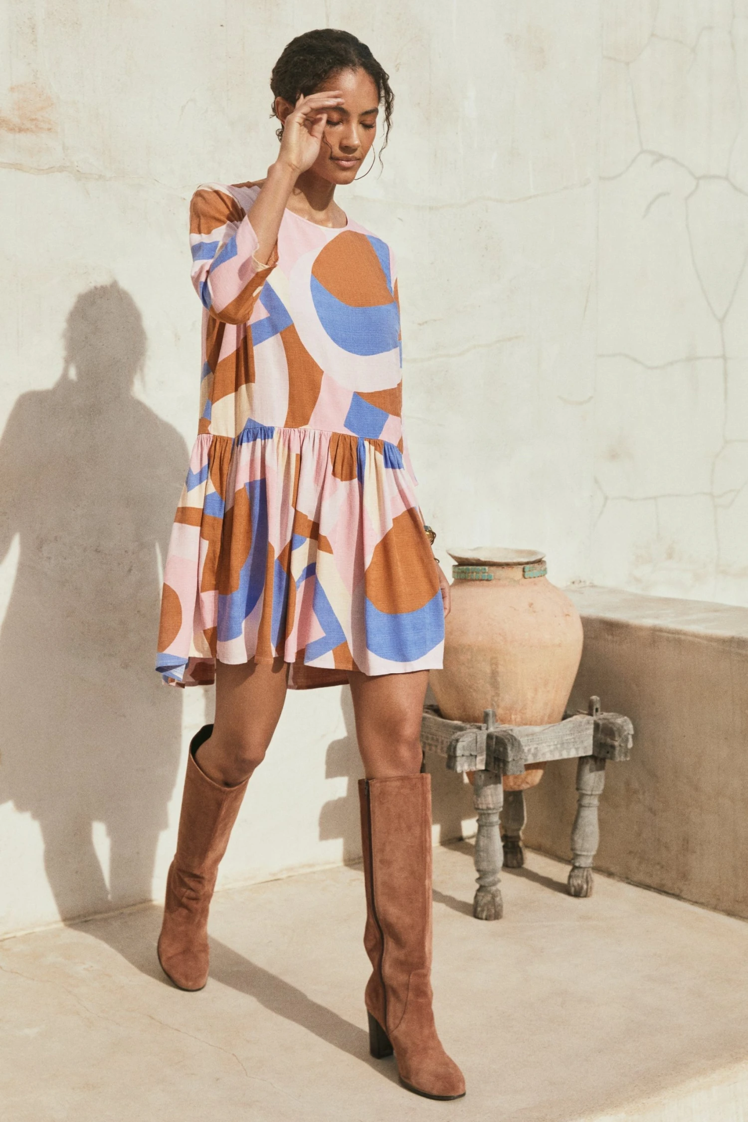 W22A Autumn Elsa Dress In Jacaranda Dresses 3 W22A Autumn Elsa Dress In Jacaranda Dresses