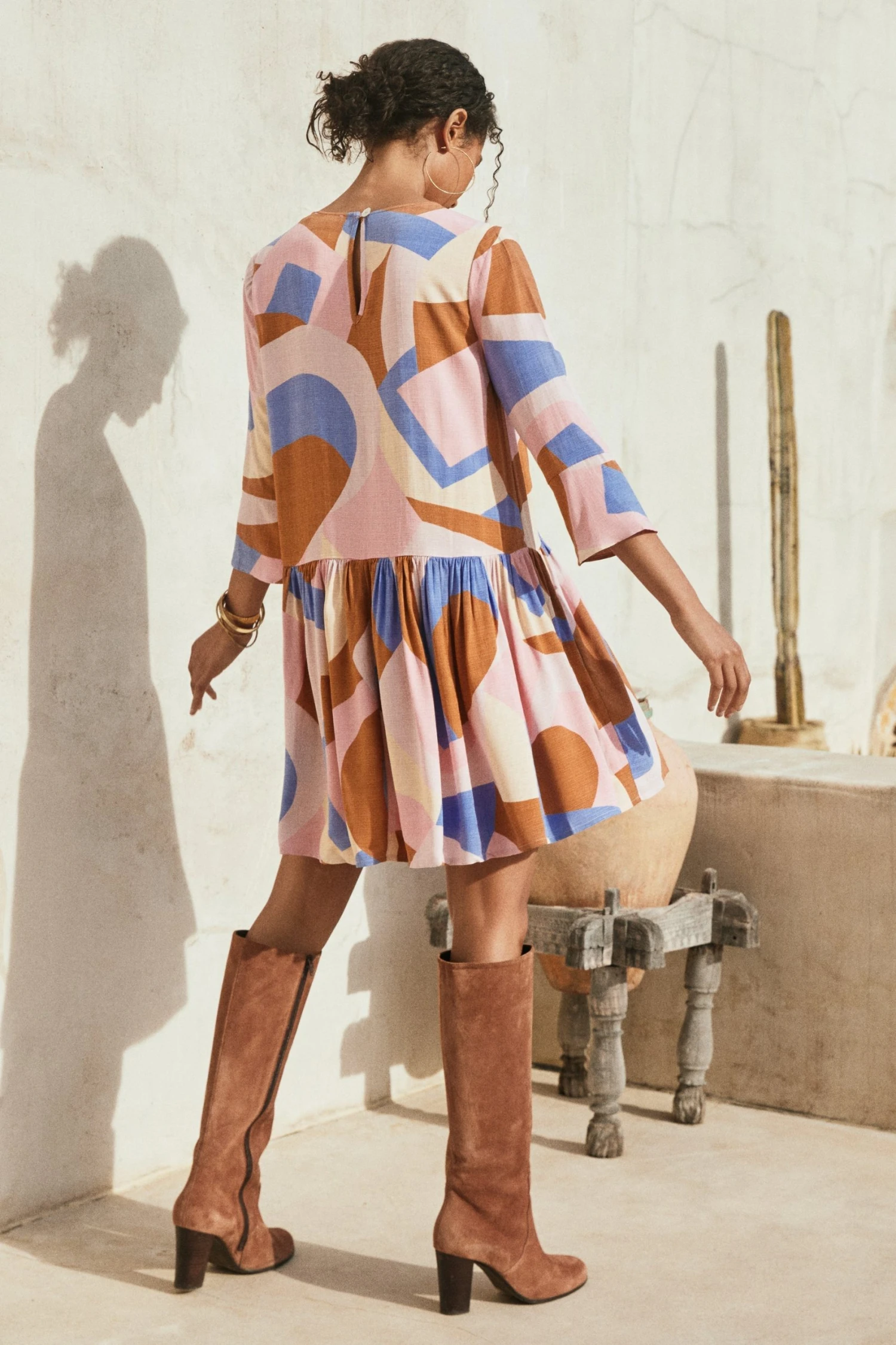 W22A Autumn Elsa Dress In Jacaranda Dresses 4 W22A Autumn Elsa Dress In Jacaranda Dresses