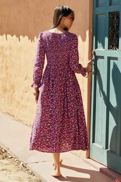 W22A Dahlia Dress In River Birch Dresses