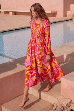 W22A Dahlia Dress In Saffron 10 W22A Dahlia Dress In Saffron